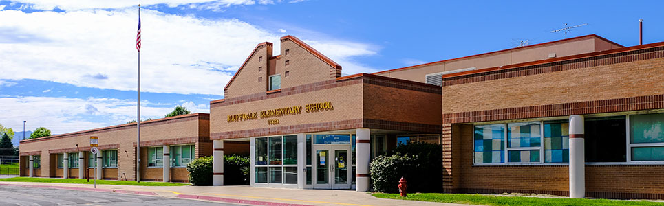 Bluffdale Elementary building